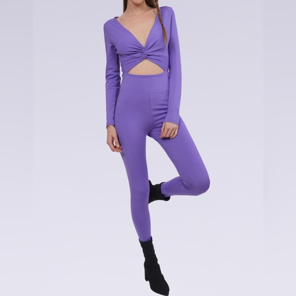 Minark Women's Jumpsuit/ playsuit Long Sleeve full length leggings - Picture 3 of 5